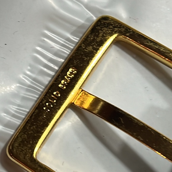 Lejon men’s 42 BROWN GLAZED ANILINE steerhide BELT fits 39-43” vtg BRASS BUCKLE - Picture 5 of 12